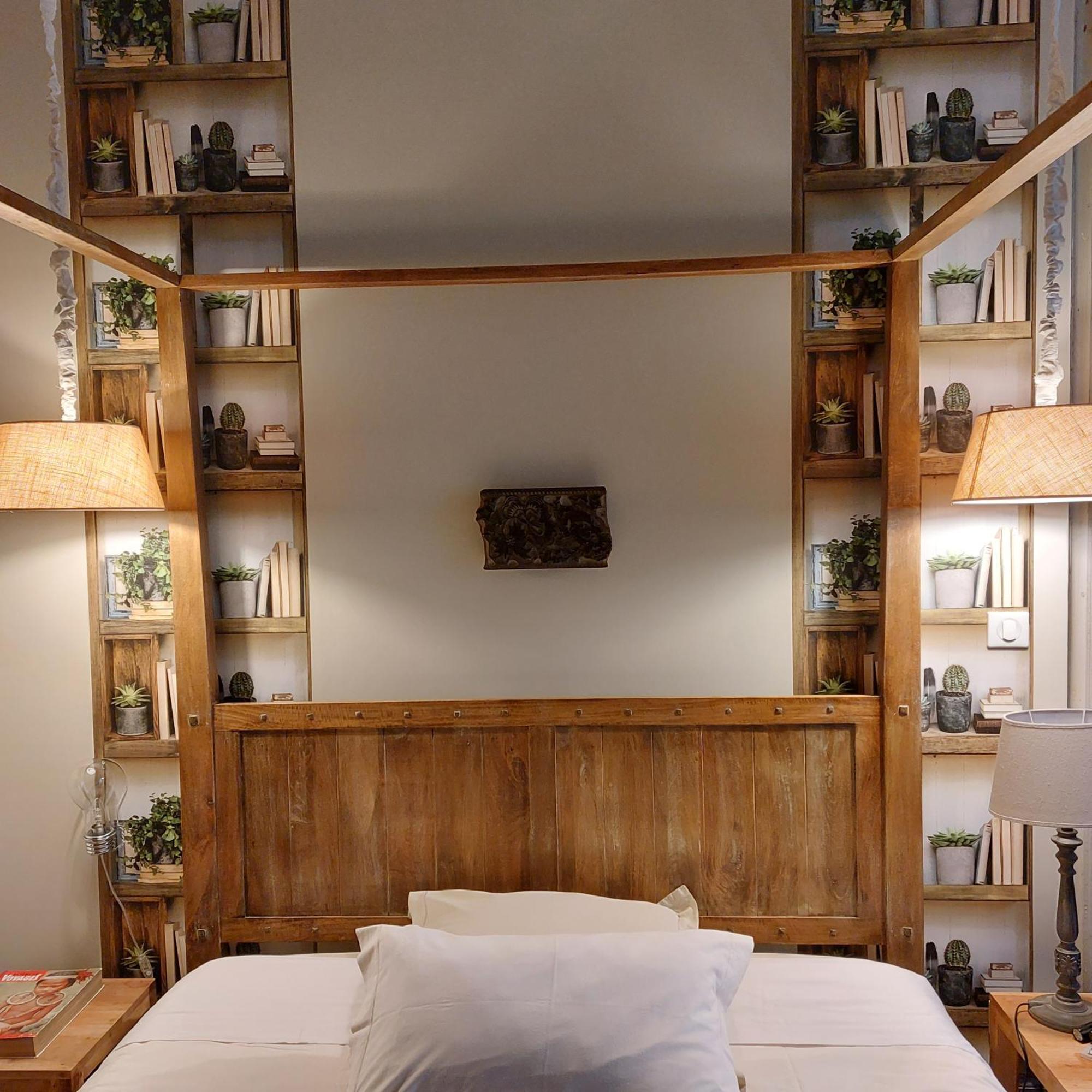 Bed and Breakfast Au Bonheur d'Alphonse à Lusignan-Petit Extérieur photo